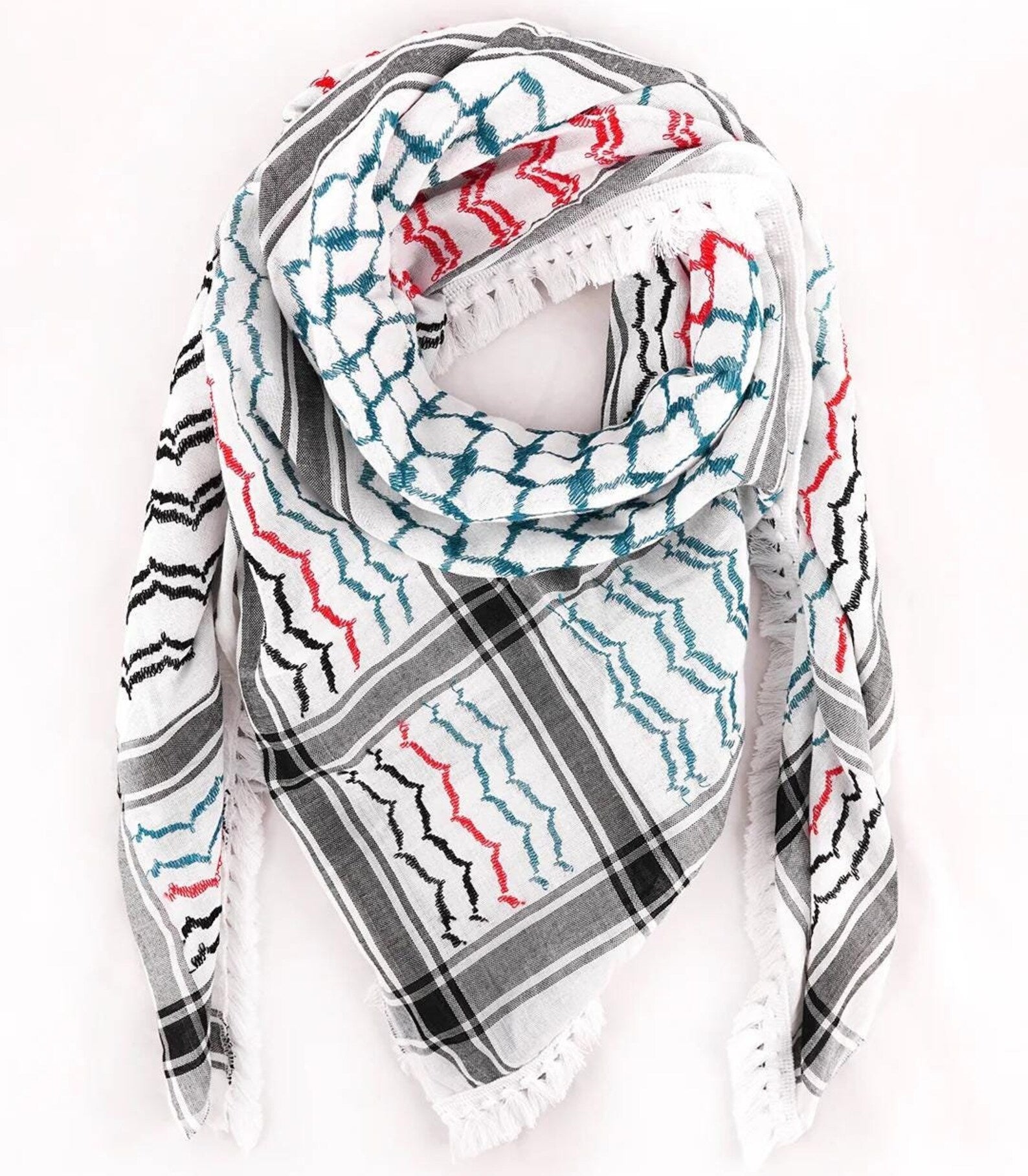 Palestine Flag Kufiya