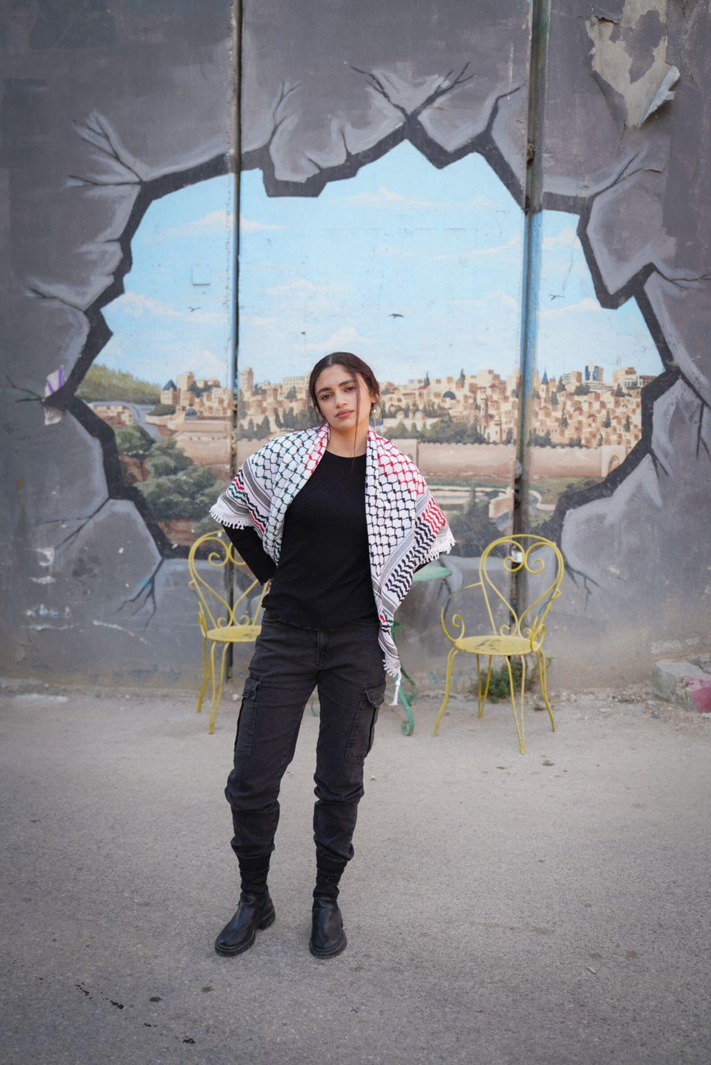 Palestine Flag Kufiya