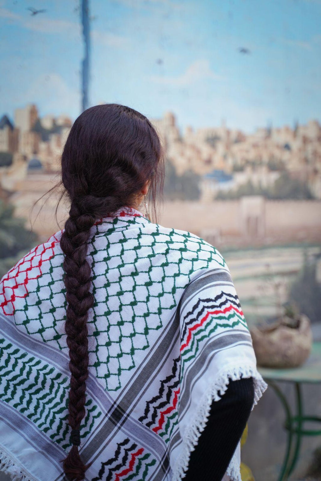 Palestine Flag Kufiya