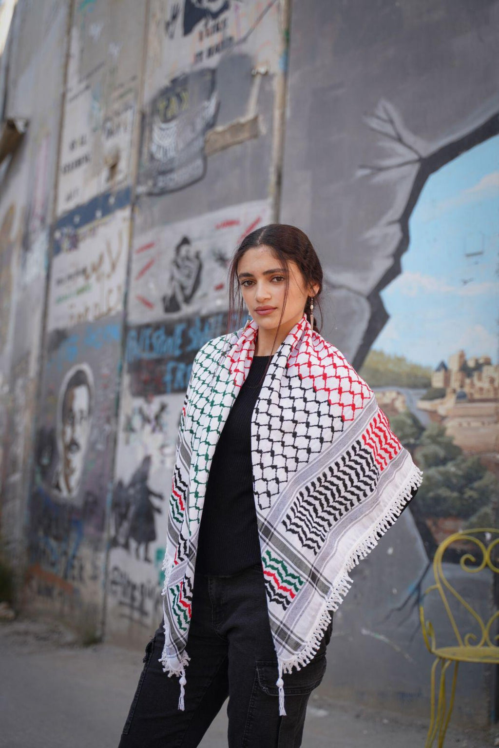 Palestine Flag Kufiya