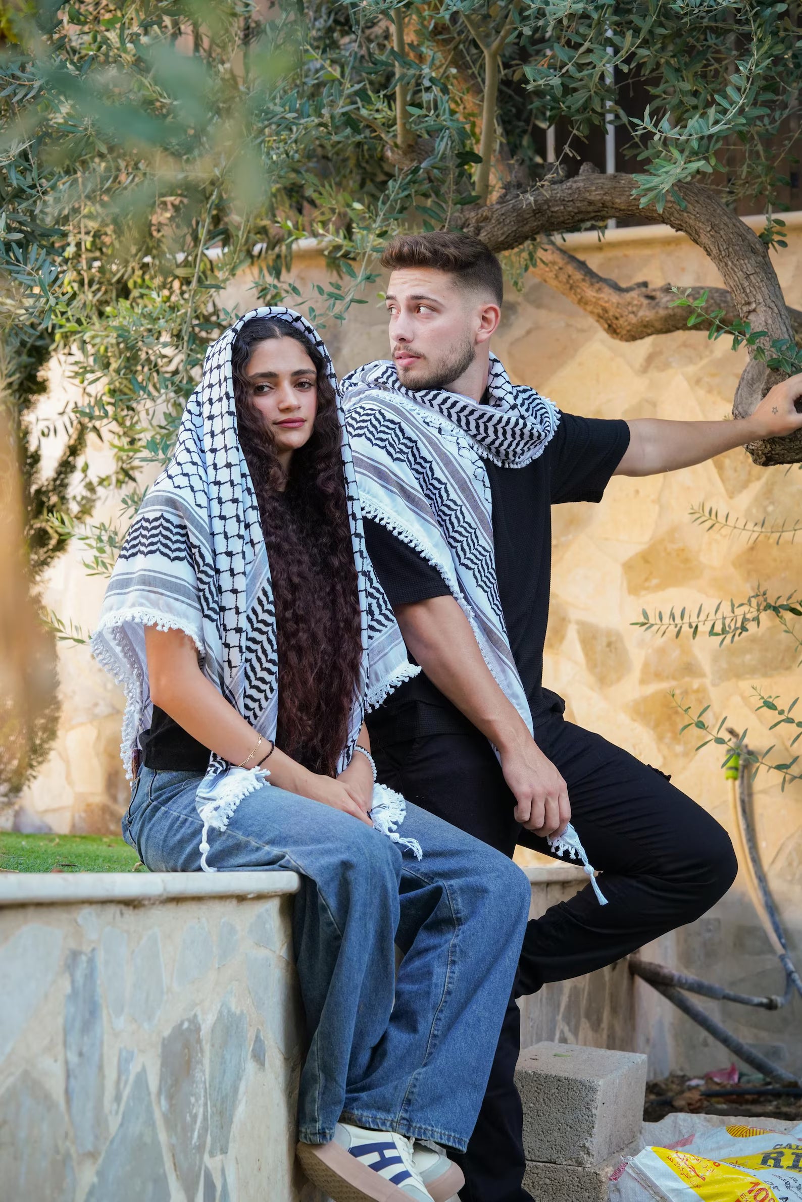 Black & White Original Kufiya