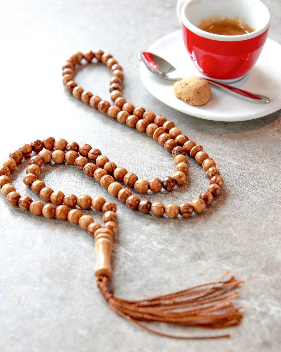 Olive Wood Prayer Beads Ninety Nine