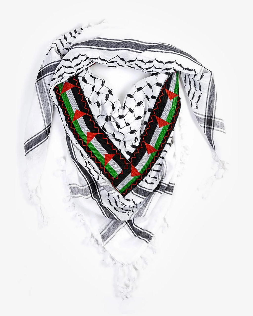 Palestine Embroidered Kufiya
