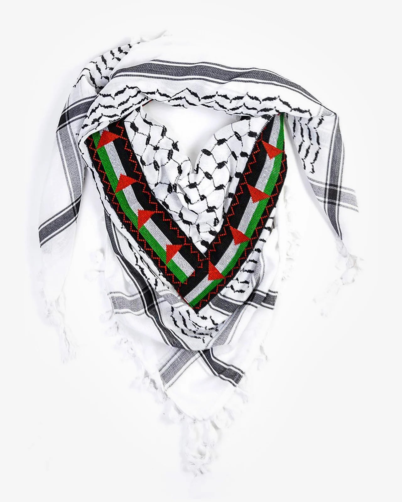 Palestine Embroidered Kufiya